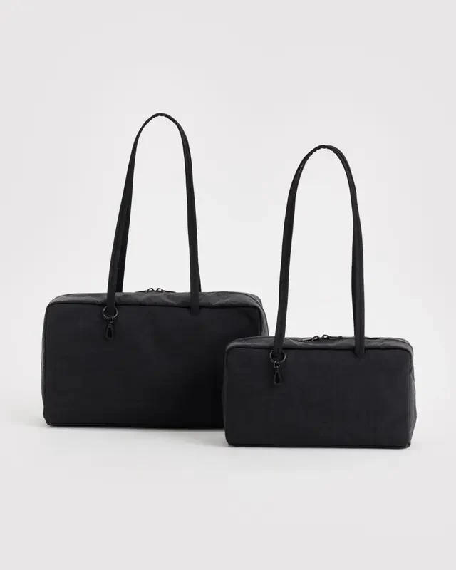 Nylon Bowler Bag- Mahogany - Image 5