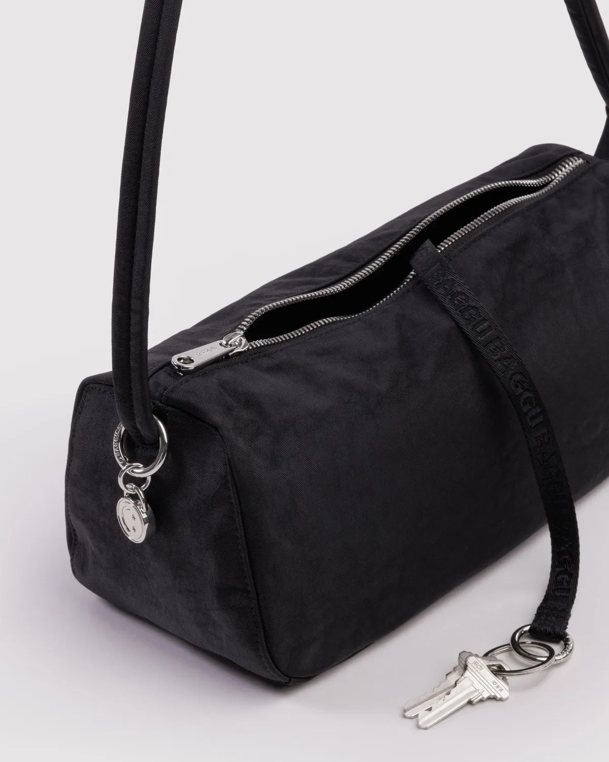Nylon Loaf Bag - Black - Image 4