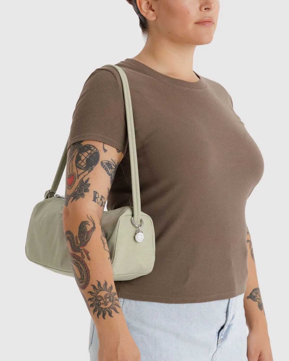 Nylon Loaf Bag - Celadon - Image 2