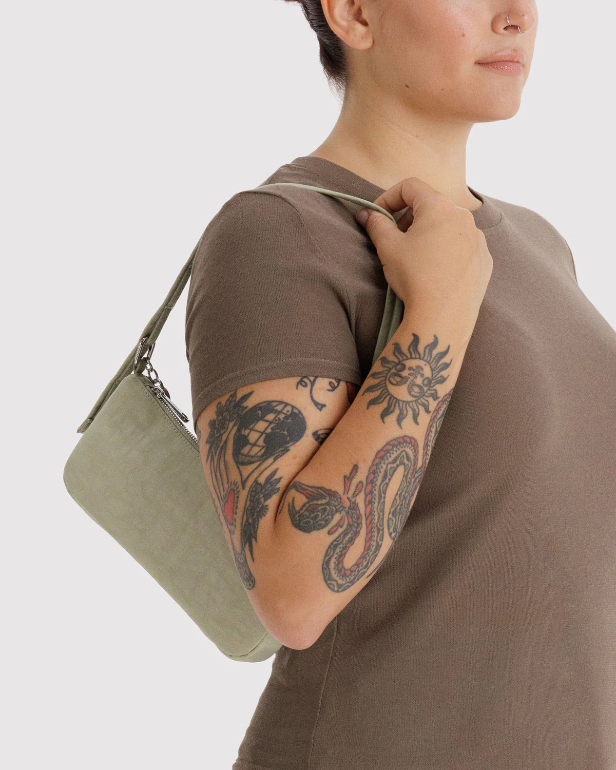 Nylon Pochette - Celadon - Image 2