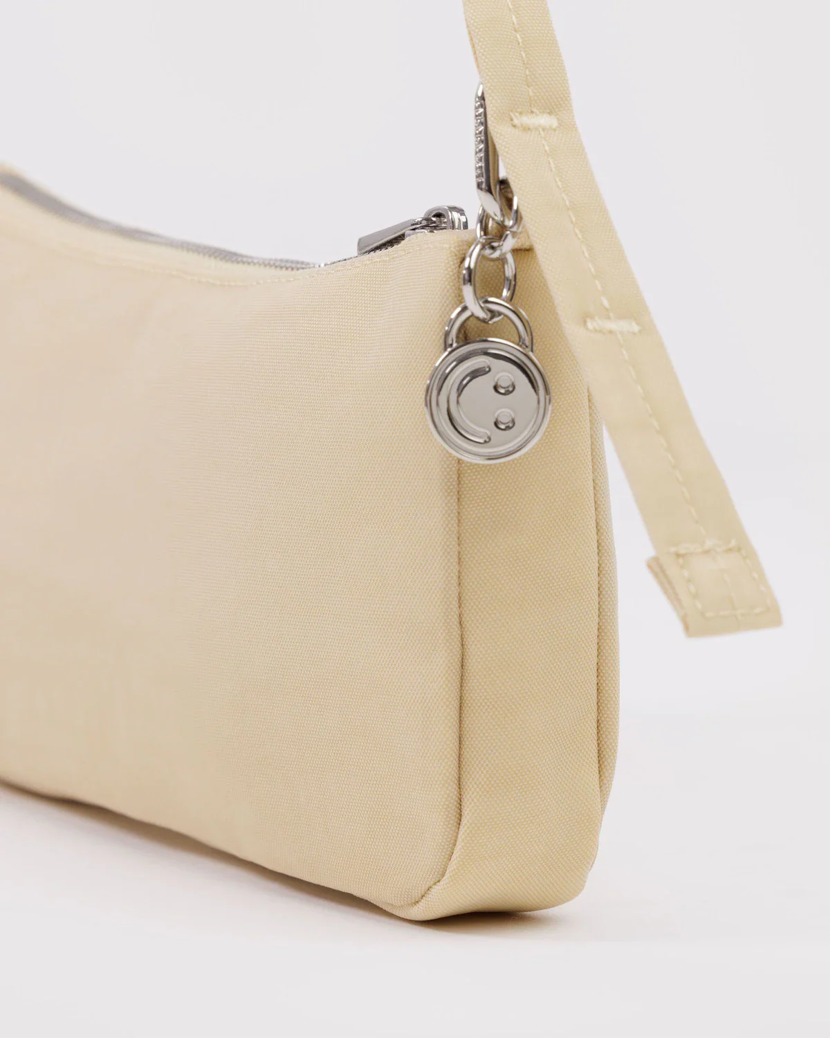 Nylon Pochette - Custard - Image 3