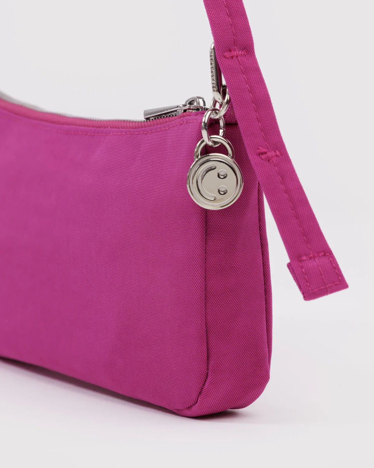 Nylon Pochette - Deep Fuchsia - Image 3