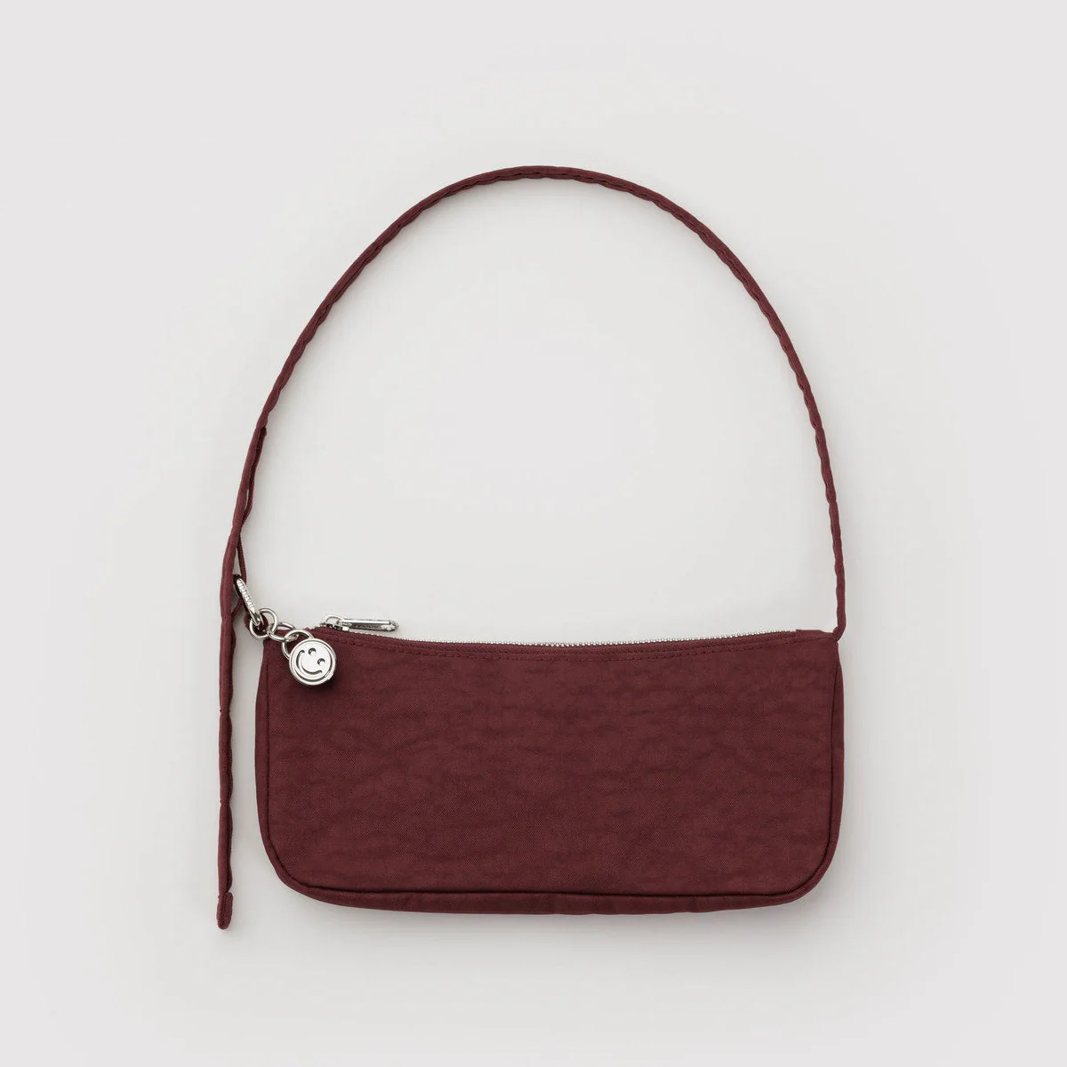 Nylon Pochette- Mahogany