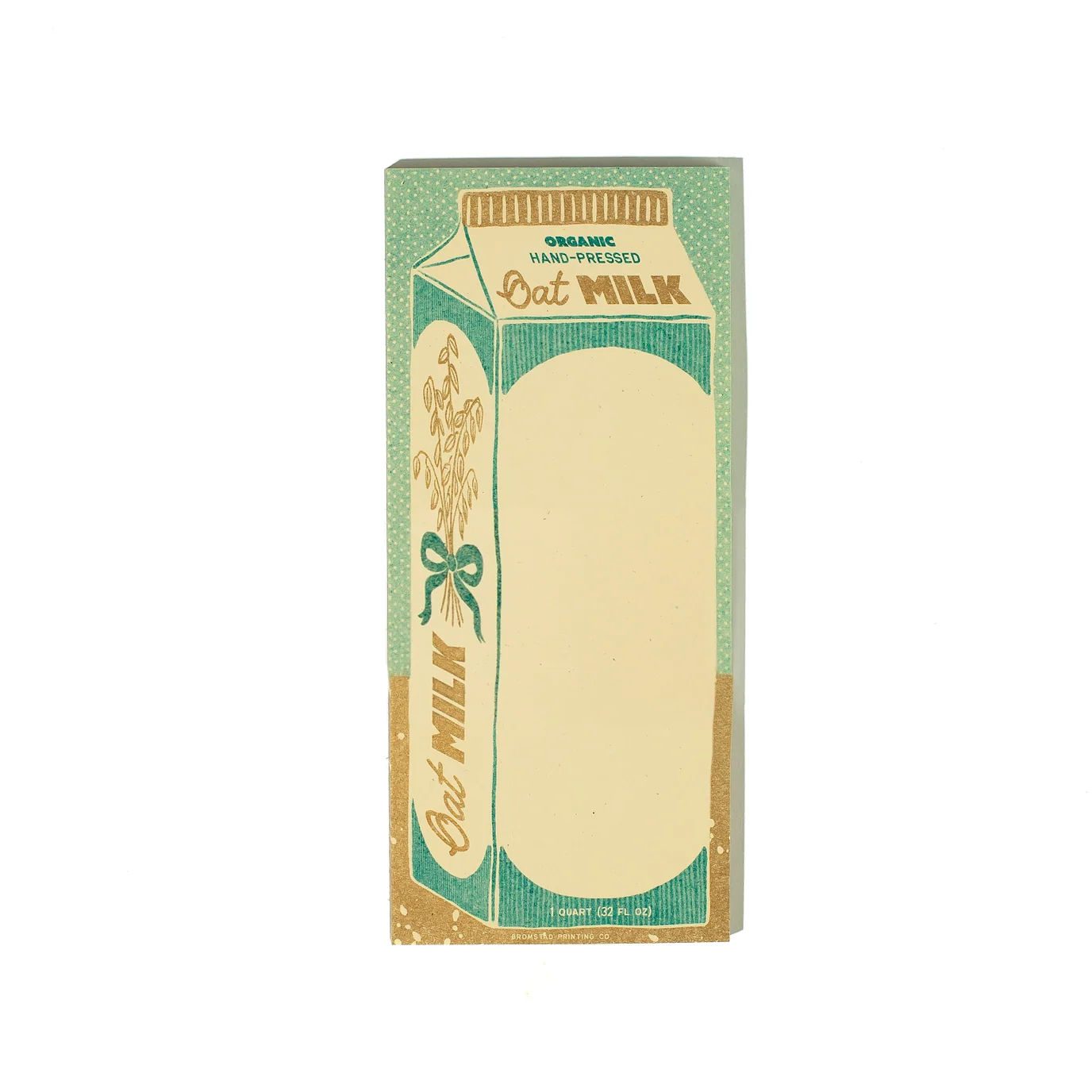 Oat Milk Risogrpah Notepad