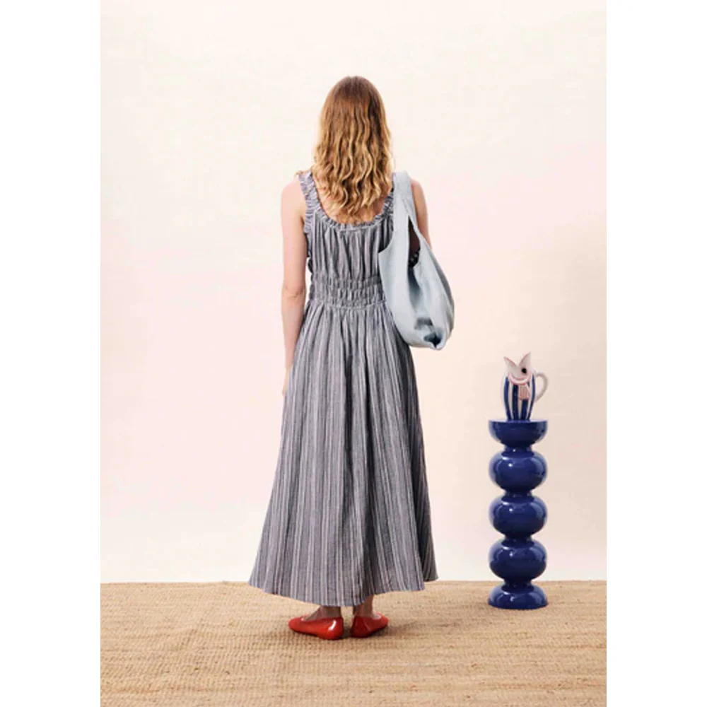 Obea Dress - Bleu Jean - Image 3