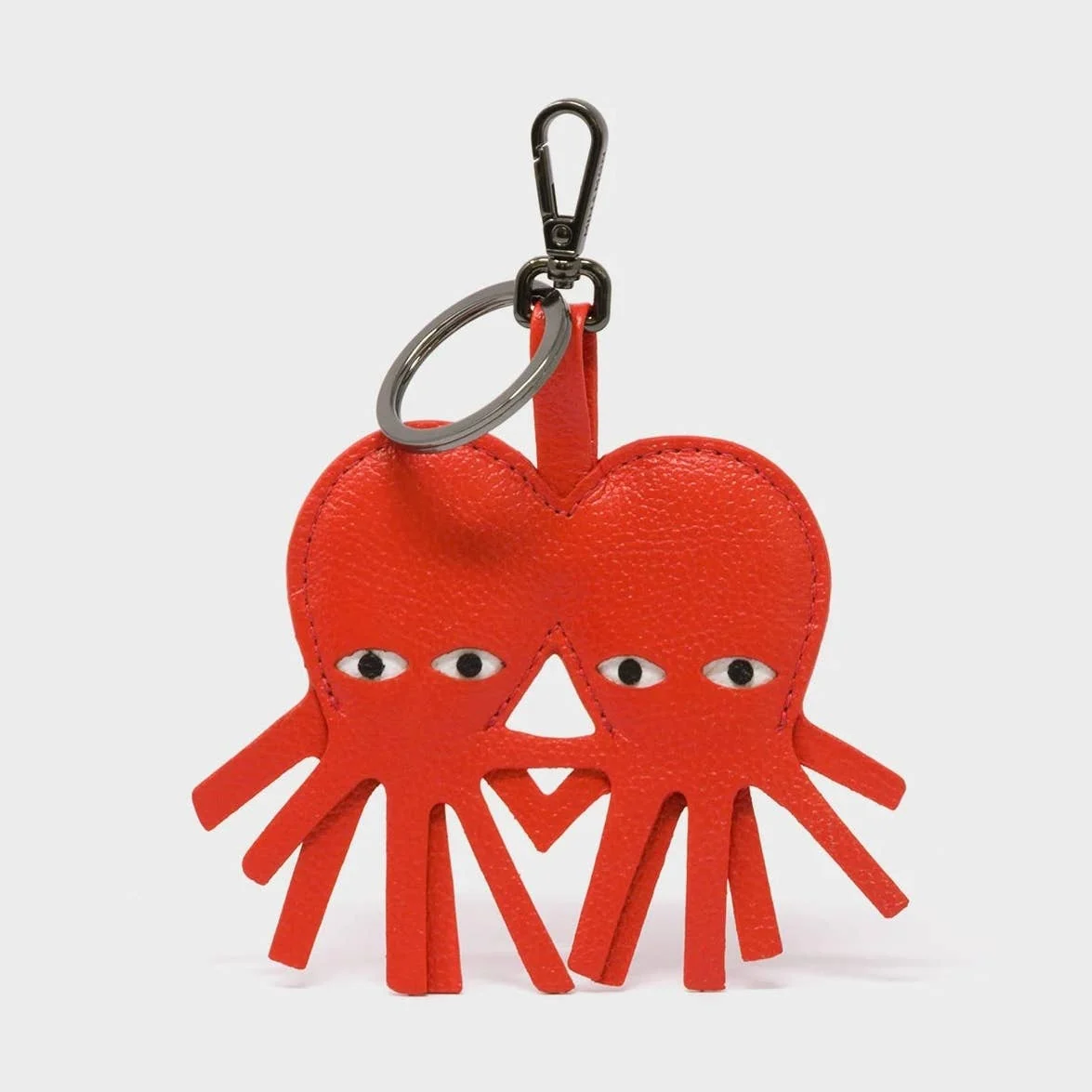 Octotwins Leather Bag Charm/ Keychain