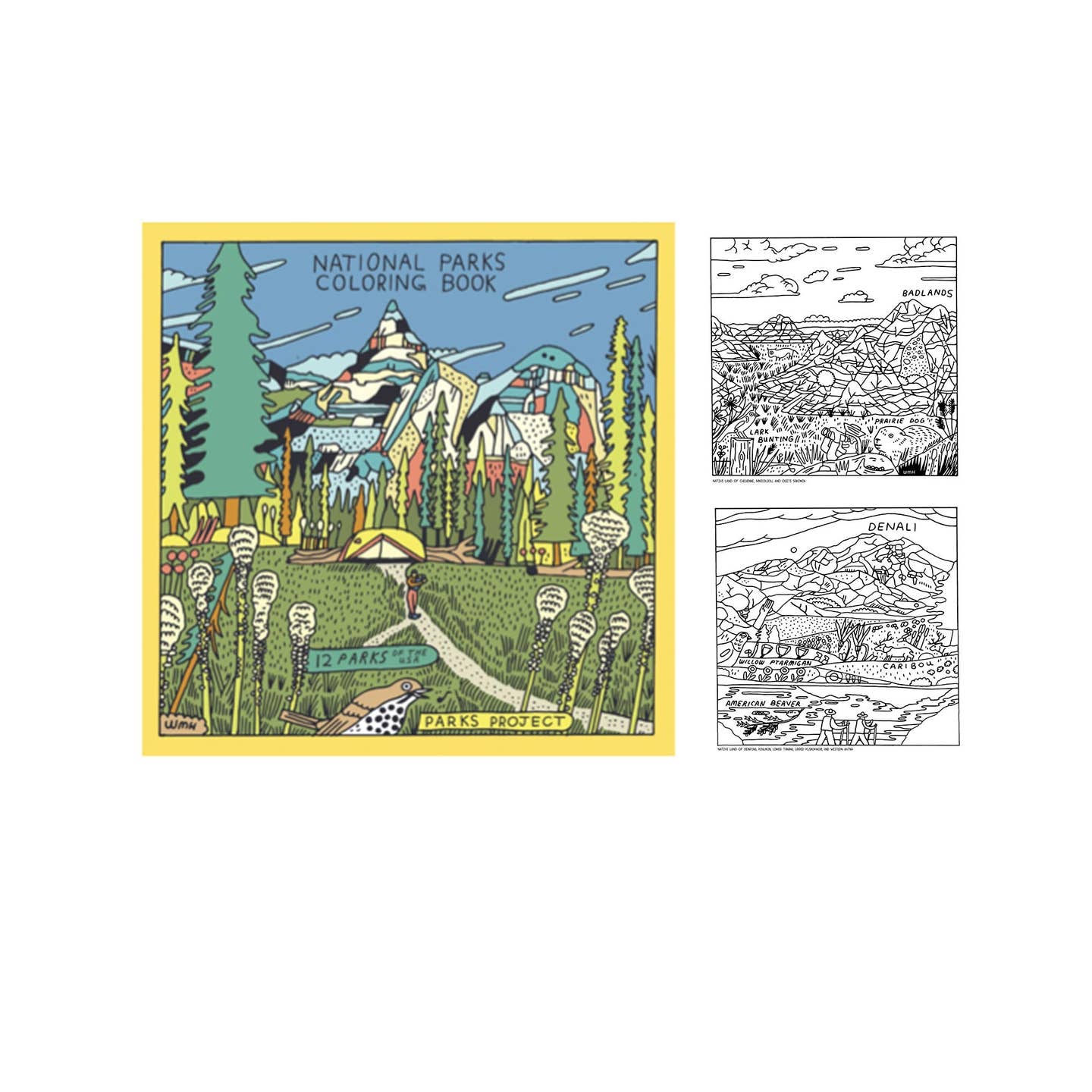 Our National Parks Coloring Book