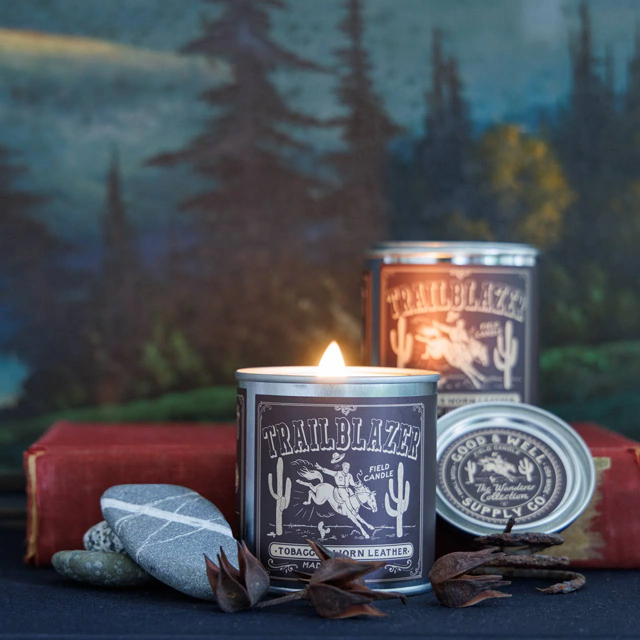 Overlander Field 1/2 Pint Candle - Image 2