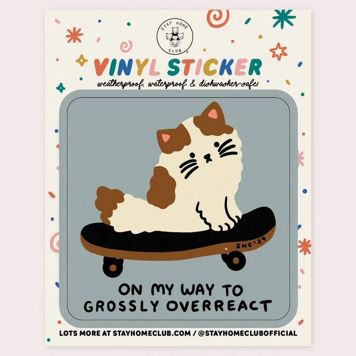 Overreact Sticker - Image 2