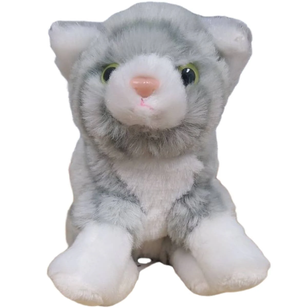 Pearl the Canned Grey Tabby Cat - Image 2