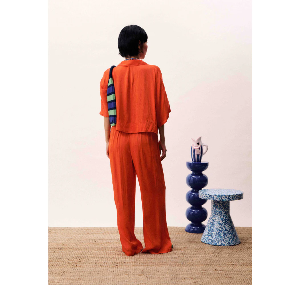 Pervenche Shirt - Rouge - Image 5