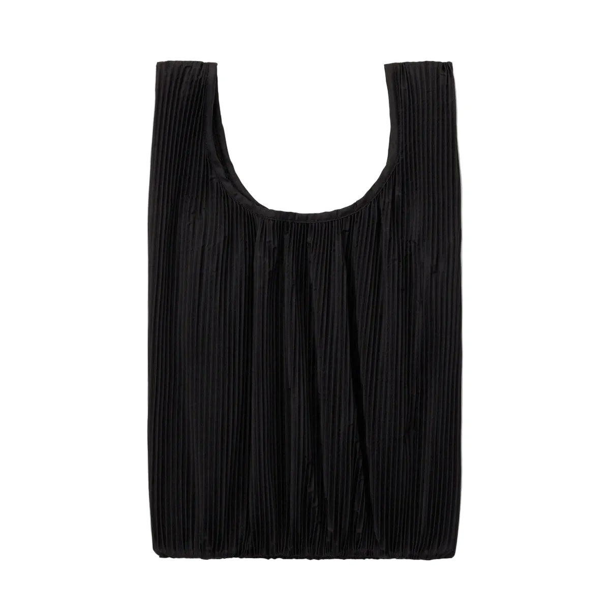 Pleated Baggu- Black