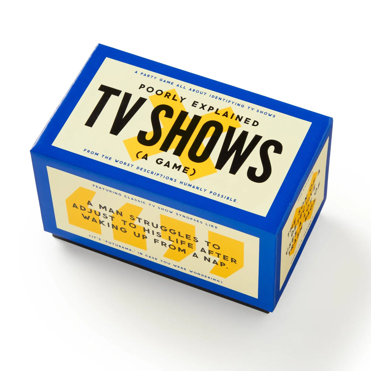 Poorly Explained TV Shows (A Game)