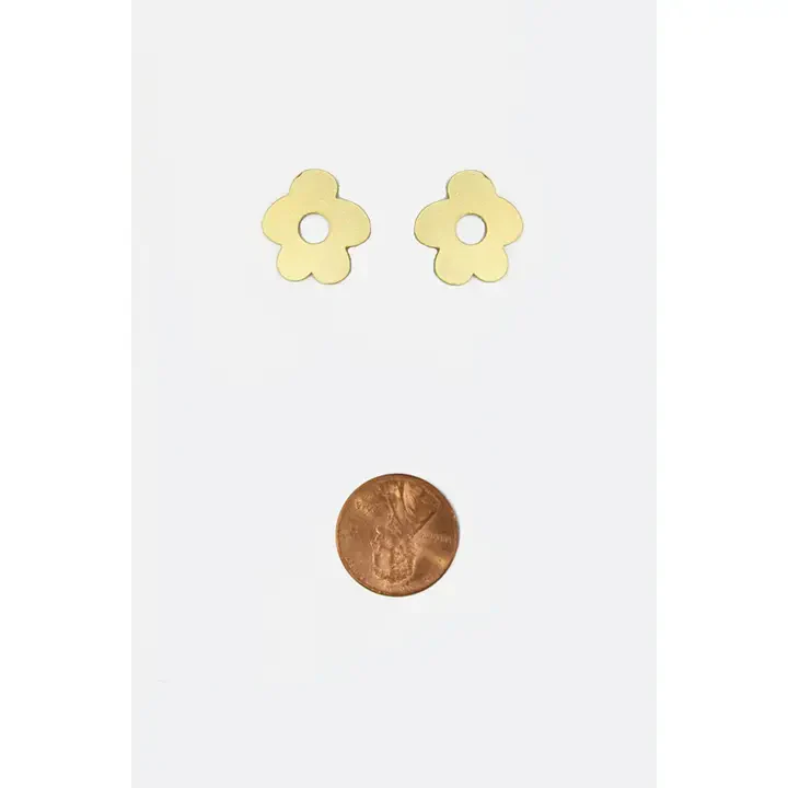 Poppy Earrings- Stainless Steel Posts - Image 2