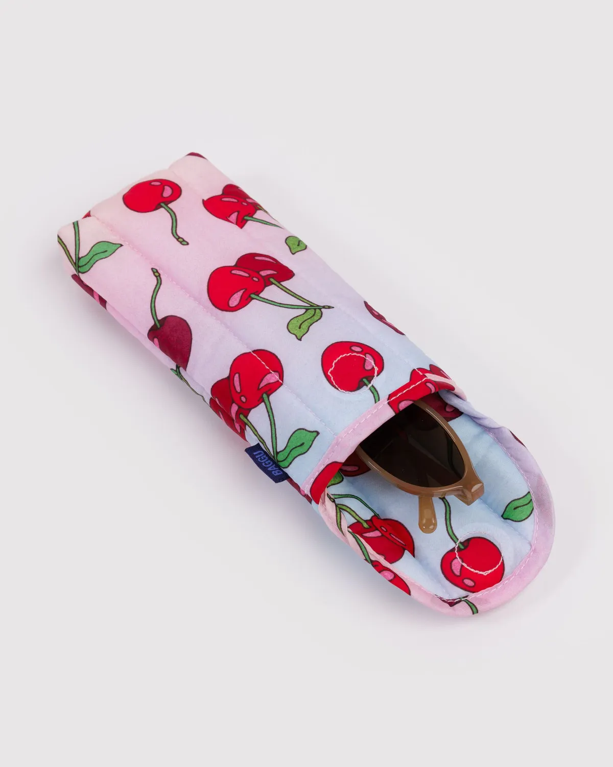 Puffy Glasses Sleeve - Cherries - Image 2