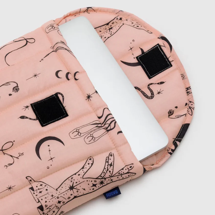 Puffy Laptop Sleeve 13"/14" - Ballet Icons - Image 2