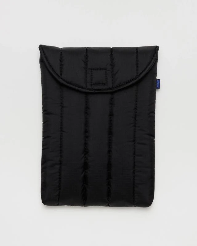 Puffy Laptop Sleeve 13/14" - Black - Image 2