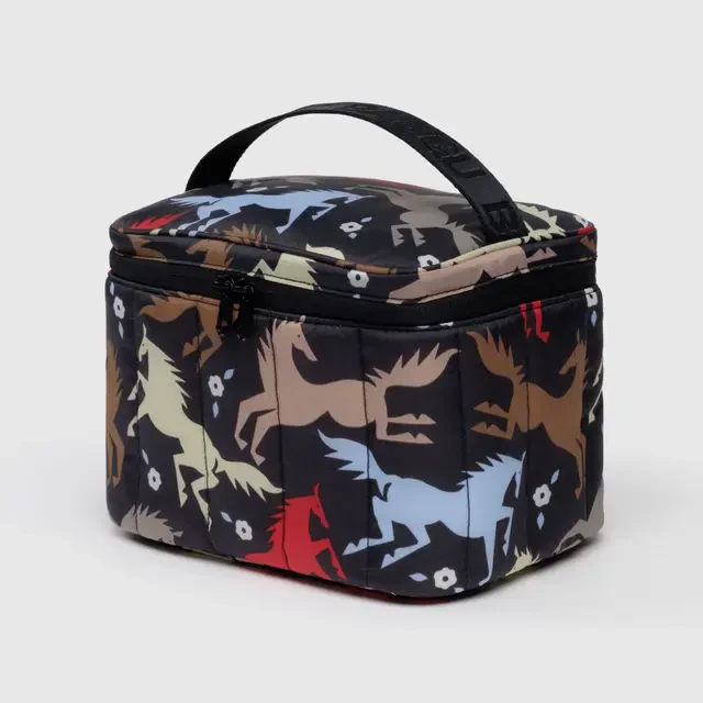 Puffy Lunch Bag - Horse Cut-Outs