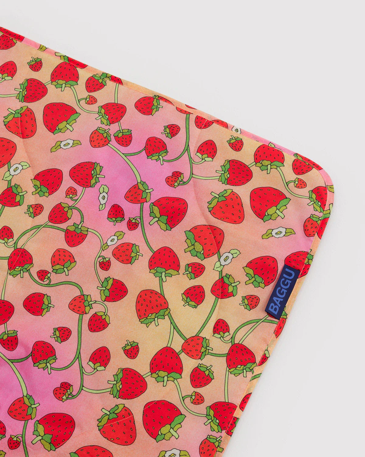 Puffy Picnic Blanket - Strawberry Blossom - Image 3