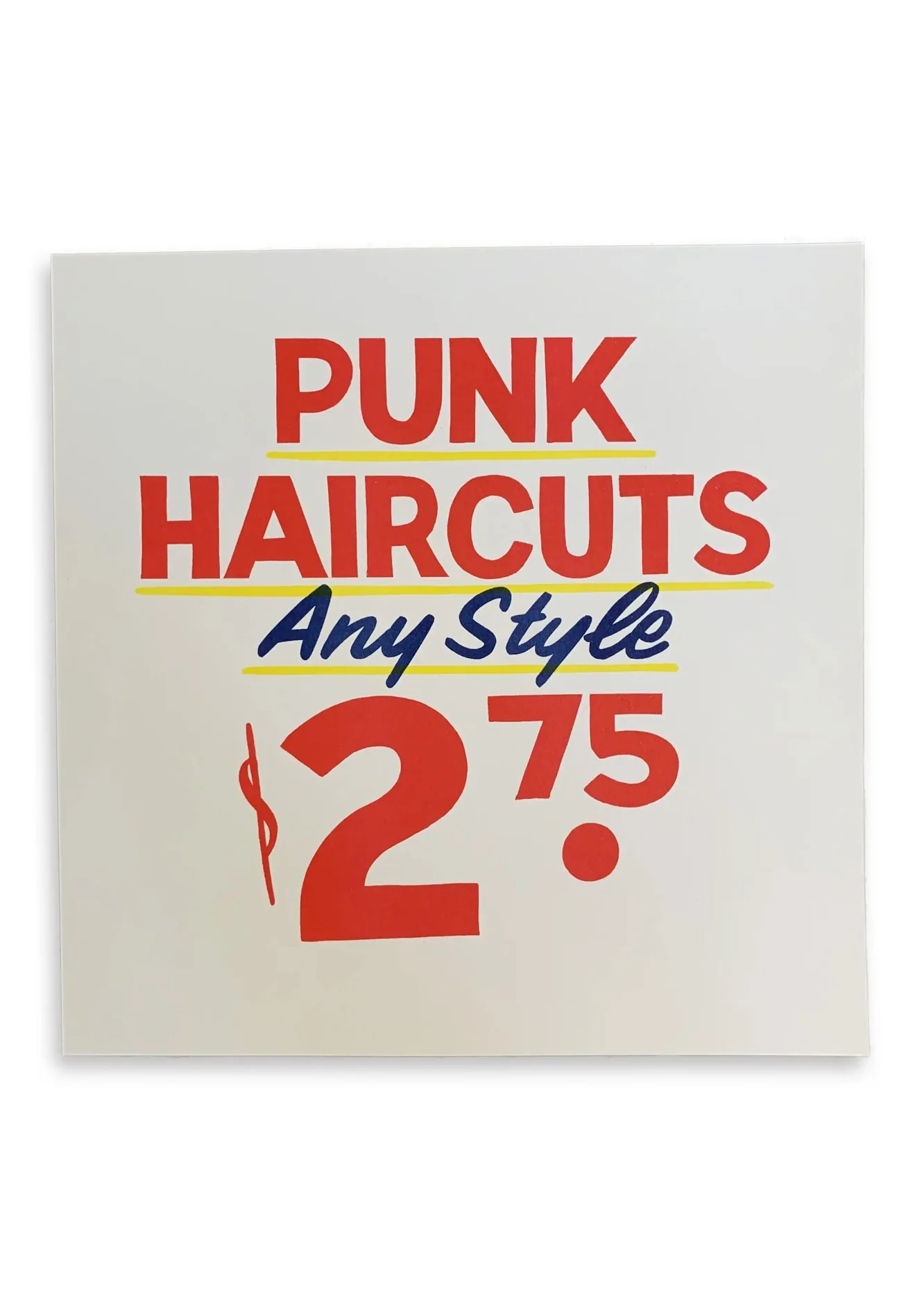 Punk Haircuts Print