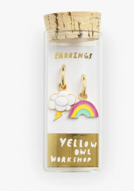 Rainbow and Cloud Earrings - Image 3