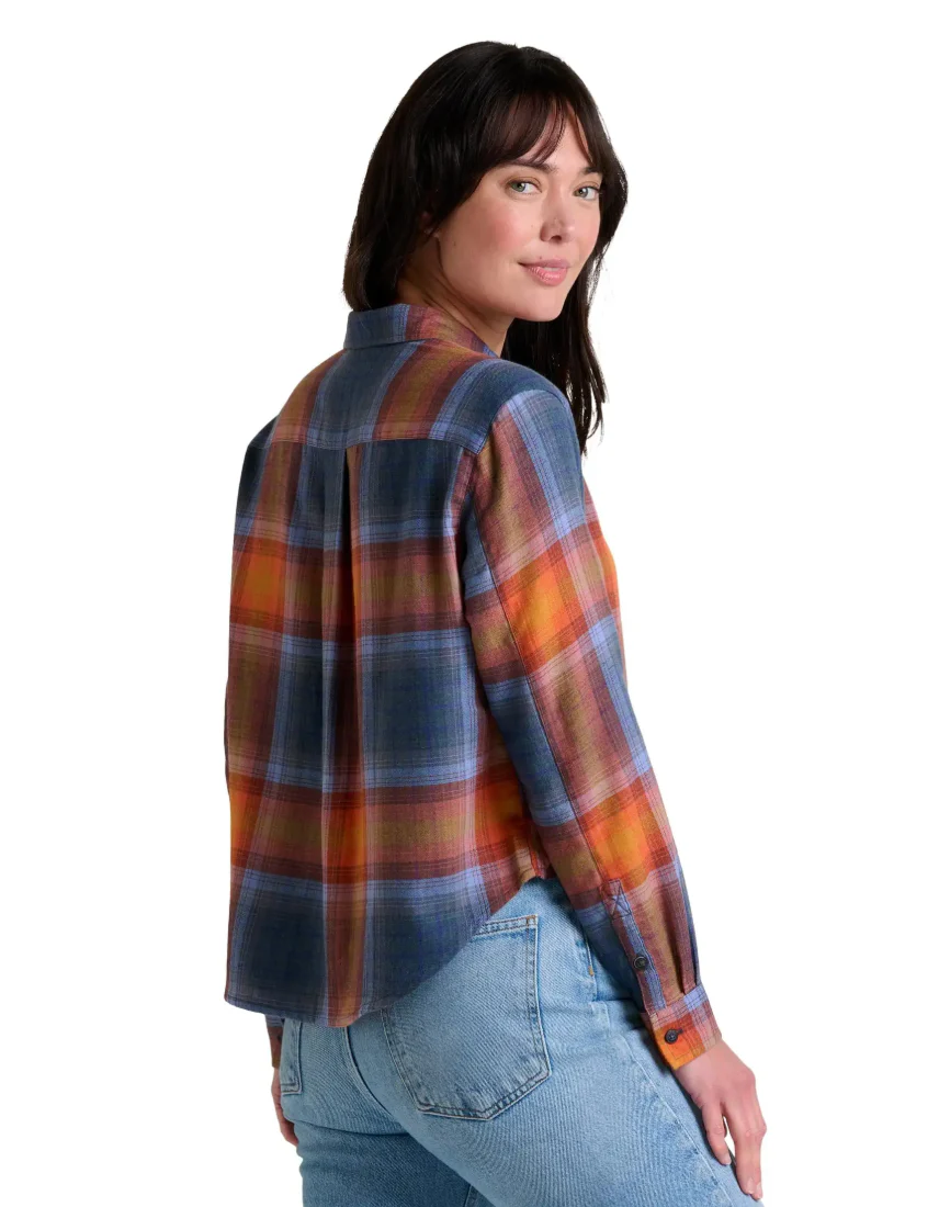 Re-Form Flannel Boxy LS Shirt - Image 2