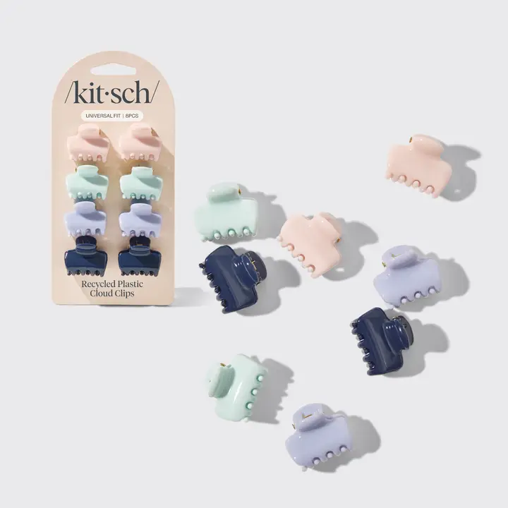Recycled Mini Cloud Clips Set of 8 - Image 4