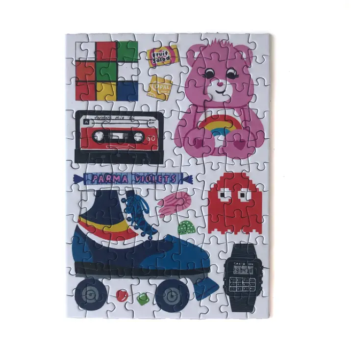 Retro 80's - 99 Piece Mini Jigsaw Puzzle - Image 3
