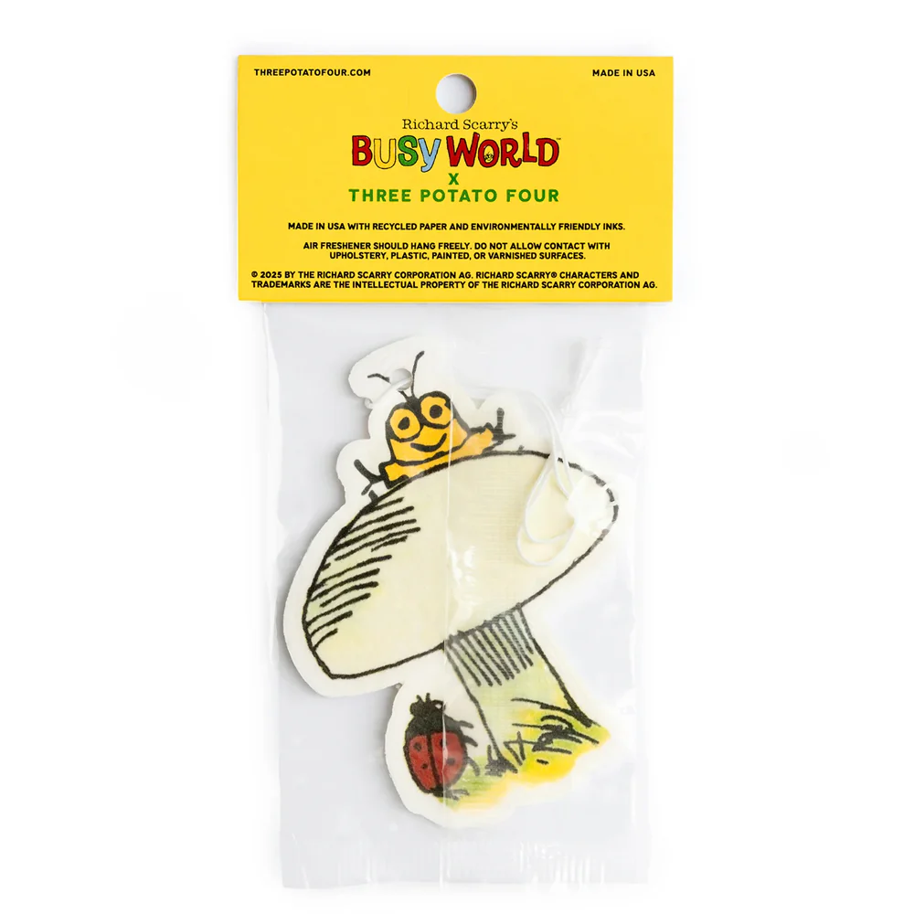 Richard Scarry  Goldbug Mushroom Air Freshener - Image 2