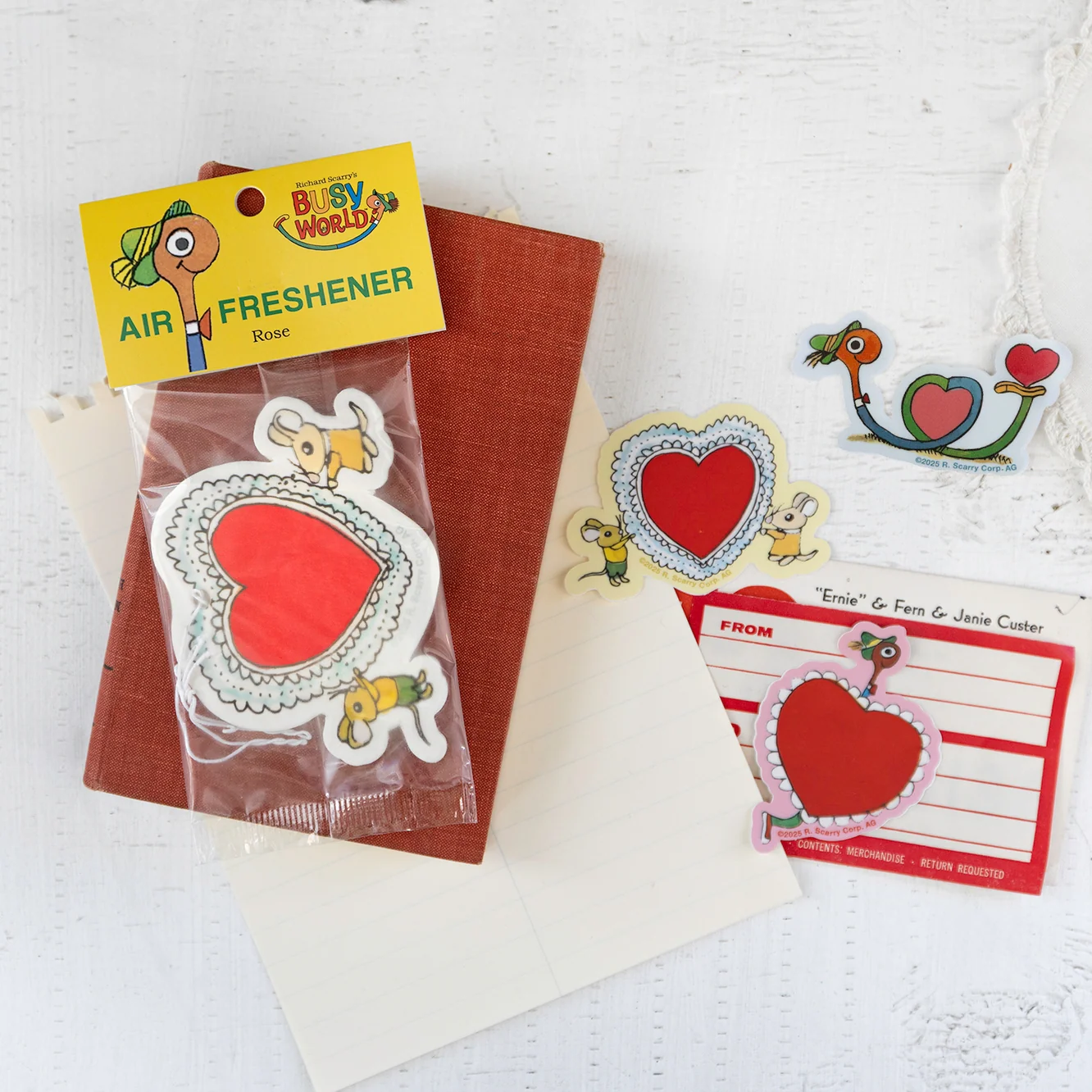 Richard Scarry Mice Heart Air Freshener - Image 3