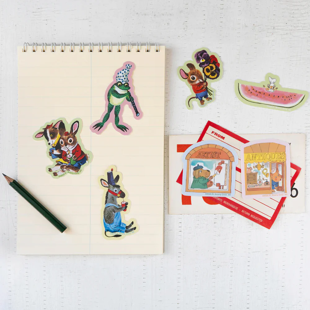 Richard Scarry Musical Frog Sticker - Image 2