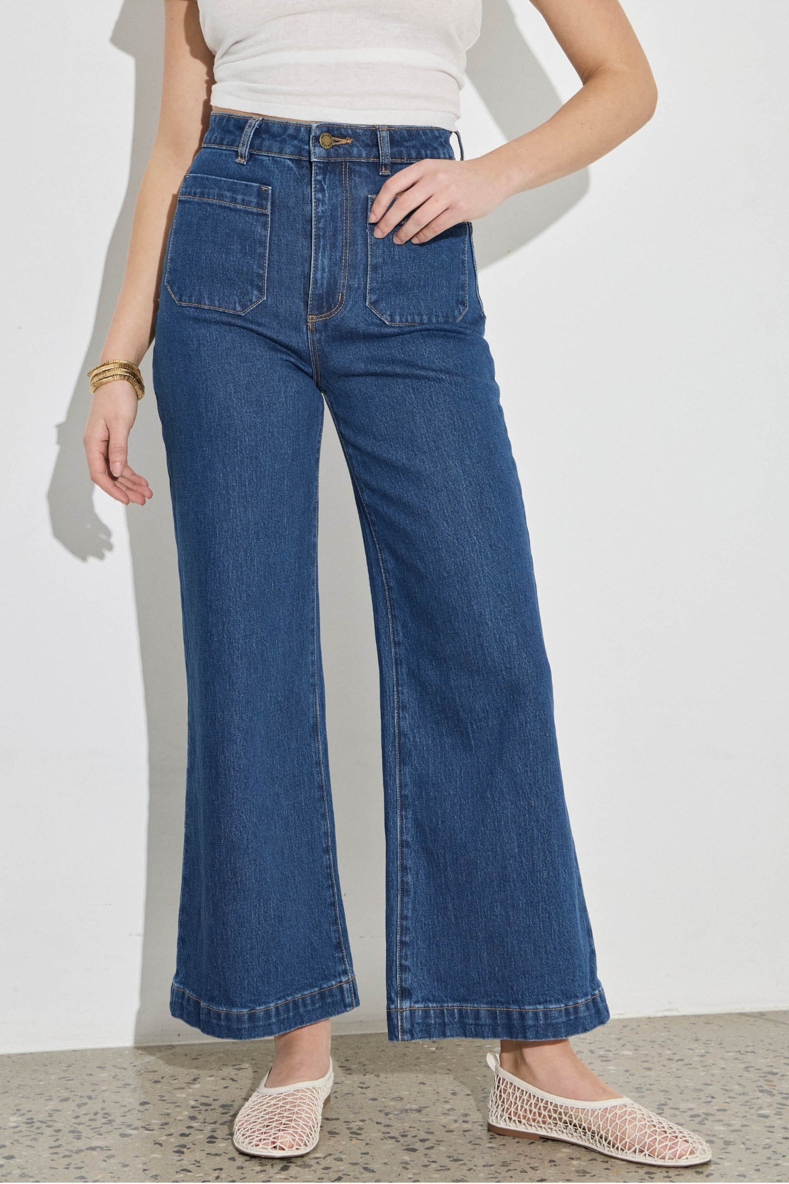 Sailor Jean - Eco Ruby Blue - Image 3