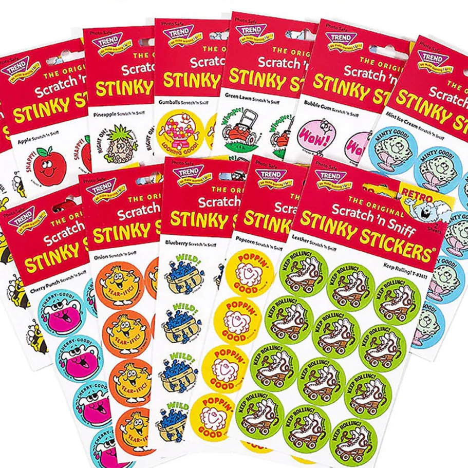 Scratch & Sniff Sticker Packs