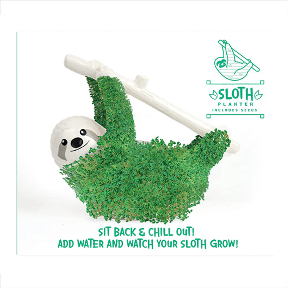 Sloth Chia Planter - Image 3