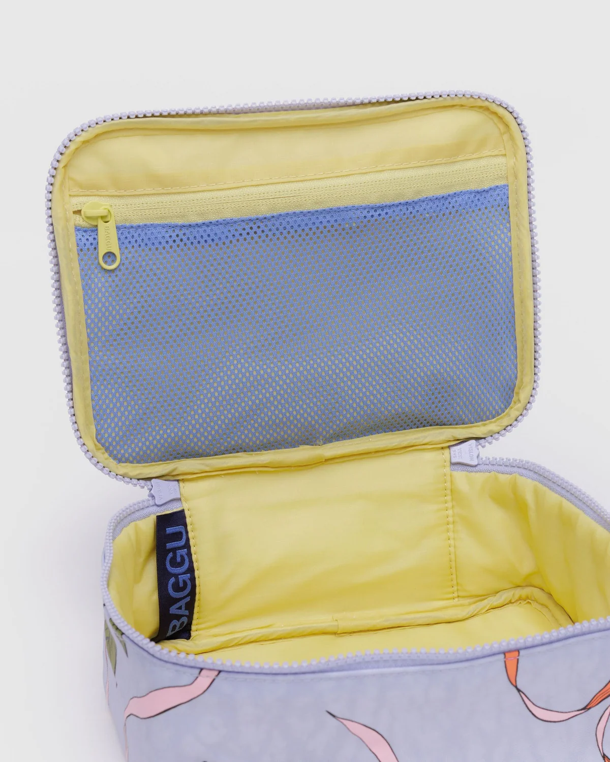 Small Cosmetic Case- Apricots + Ribbons - Image 3