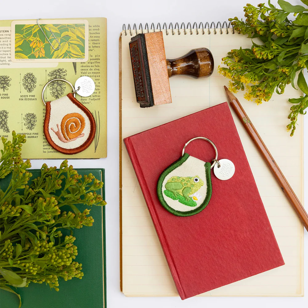 Snail Patch Keychain - Image 2