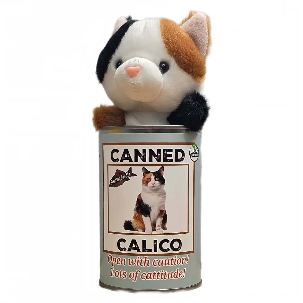 Snickerdoodle the Canned Calico Cat - Image 5