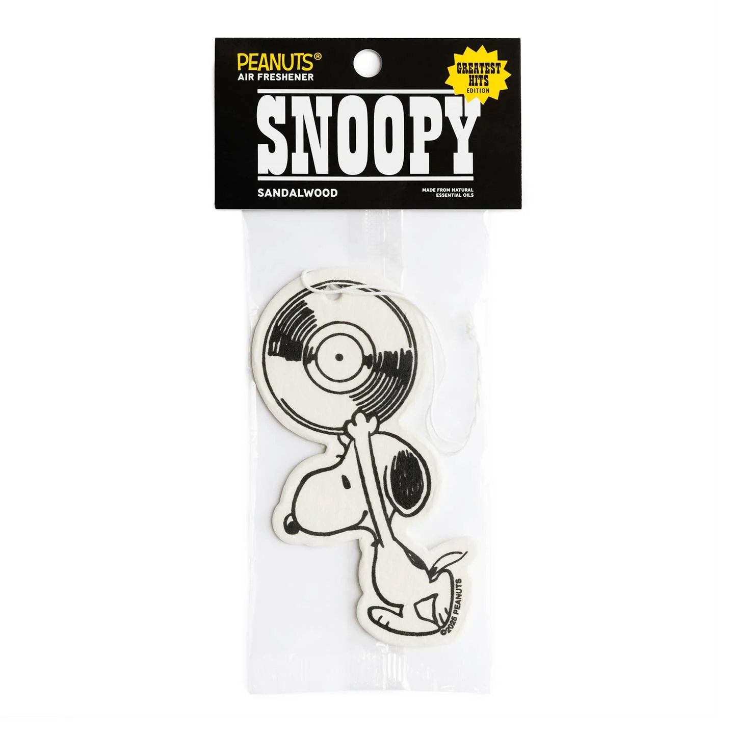 Snoopy Air Freshener- Record