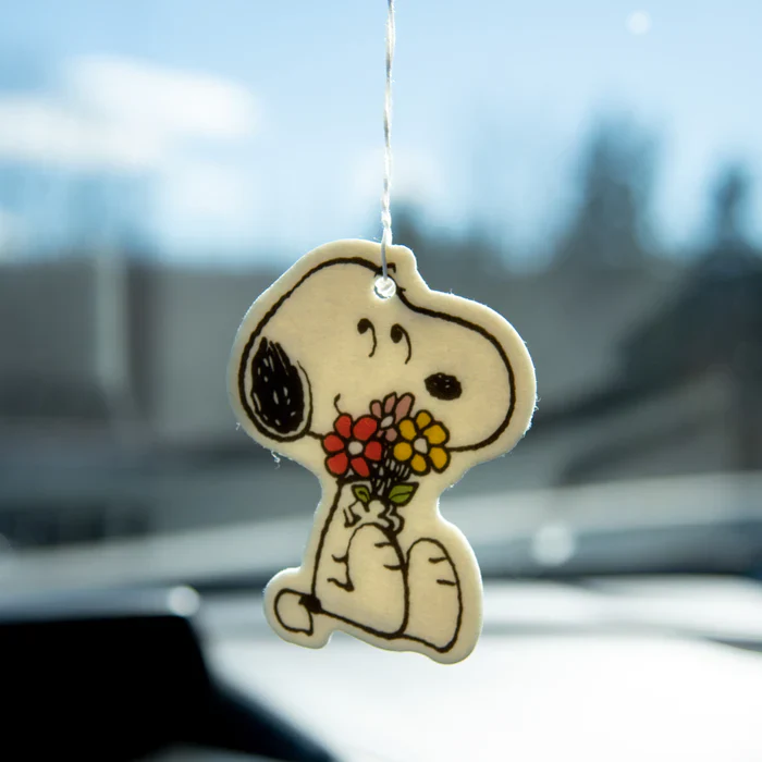 Snoopy Flower Bouquet Air Freshner - Image 2