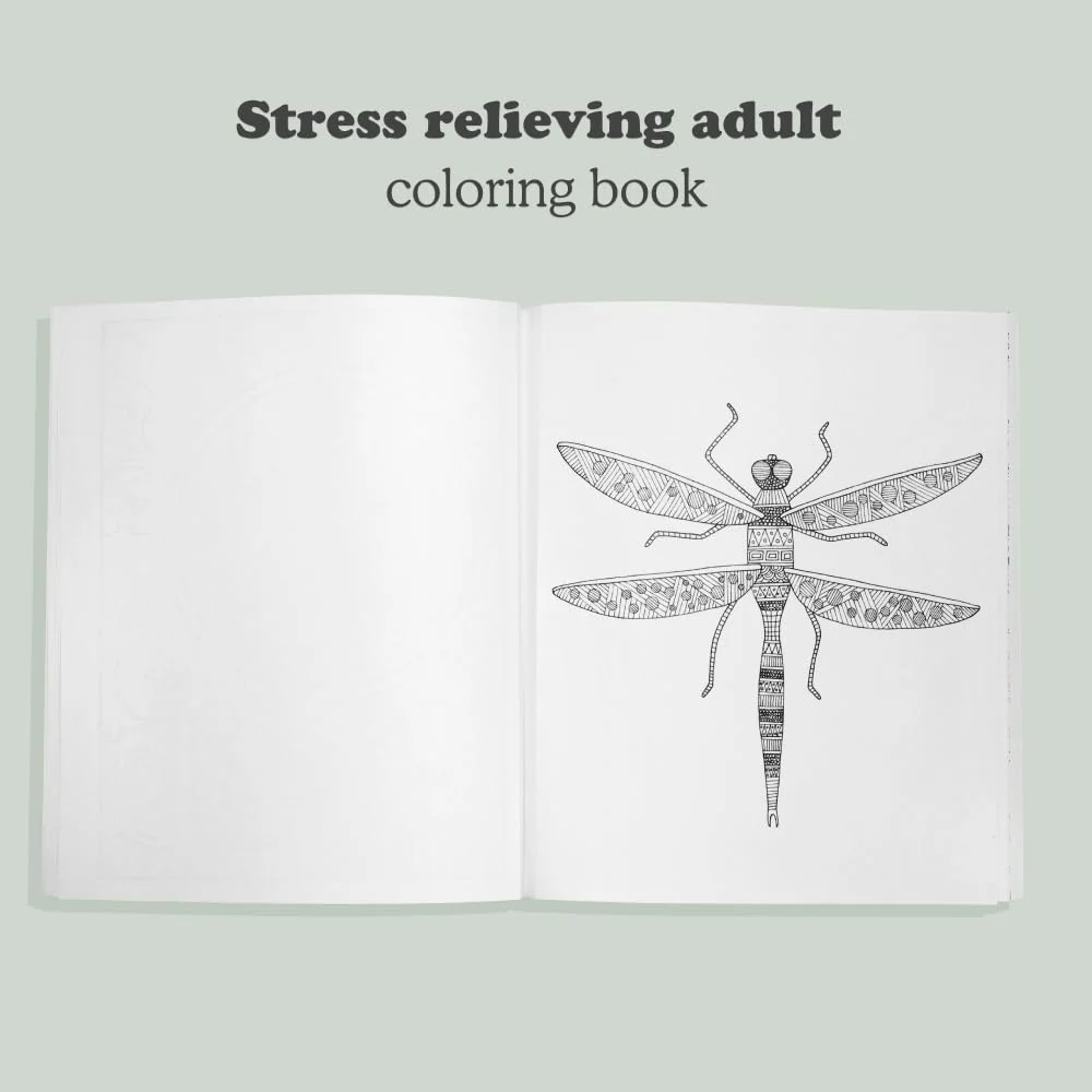 Soul of the Woodland: A Stress Relieving Adult Coloring Book - Image 2