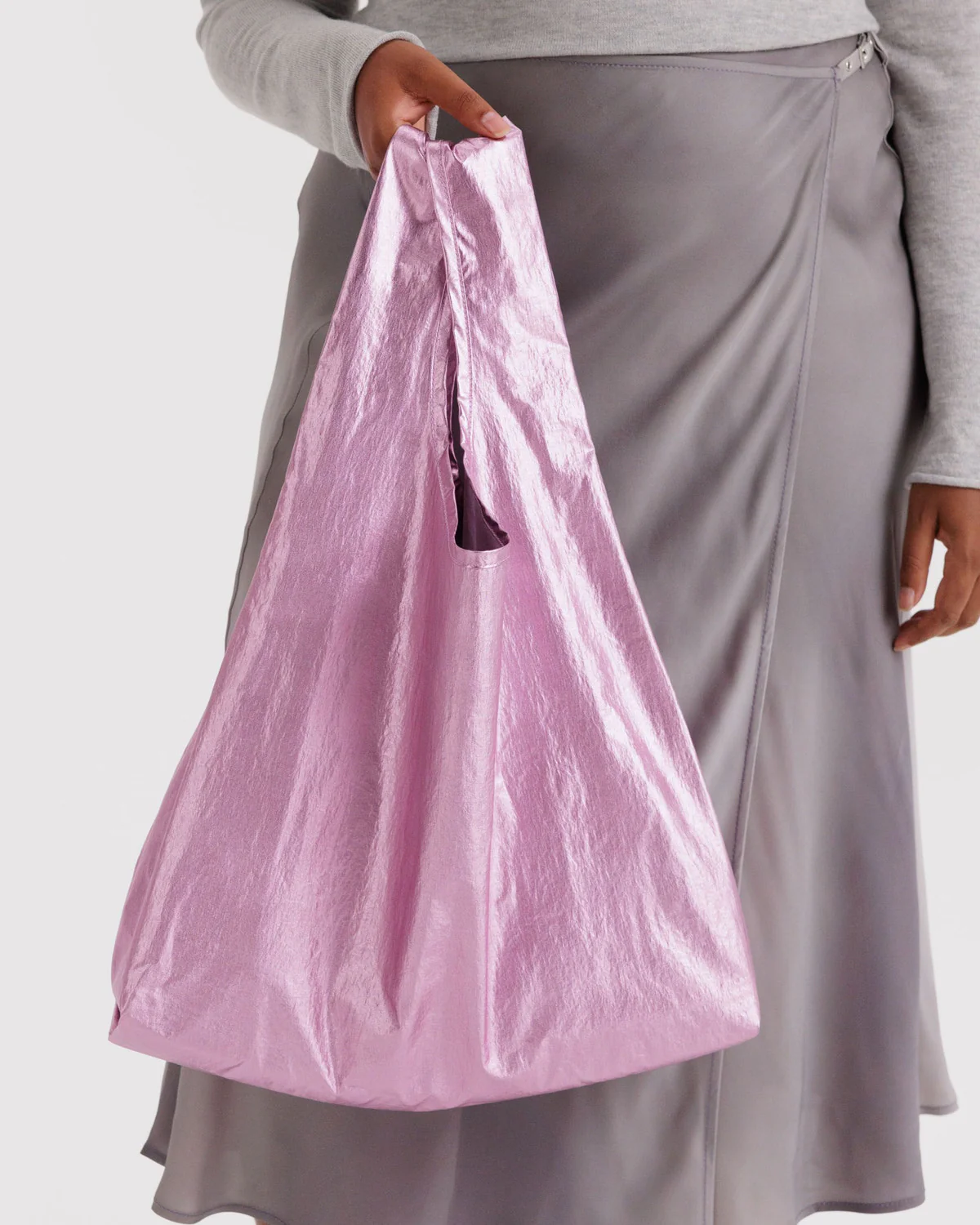 Standard Baggu- Blush Metallic - Image 2