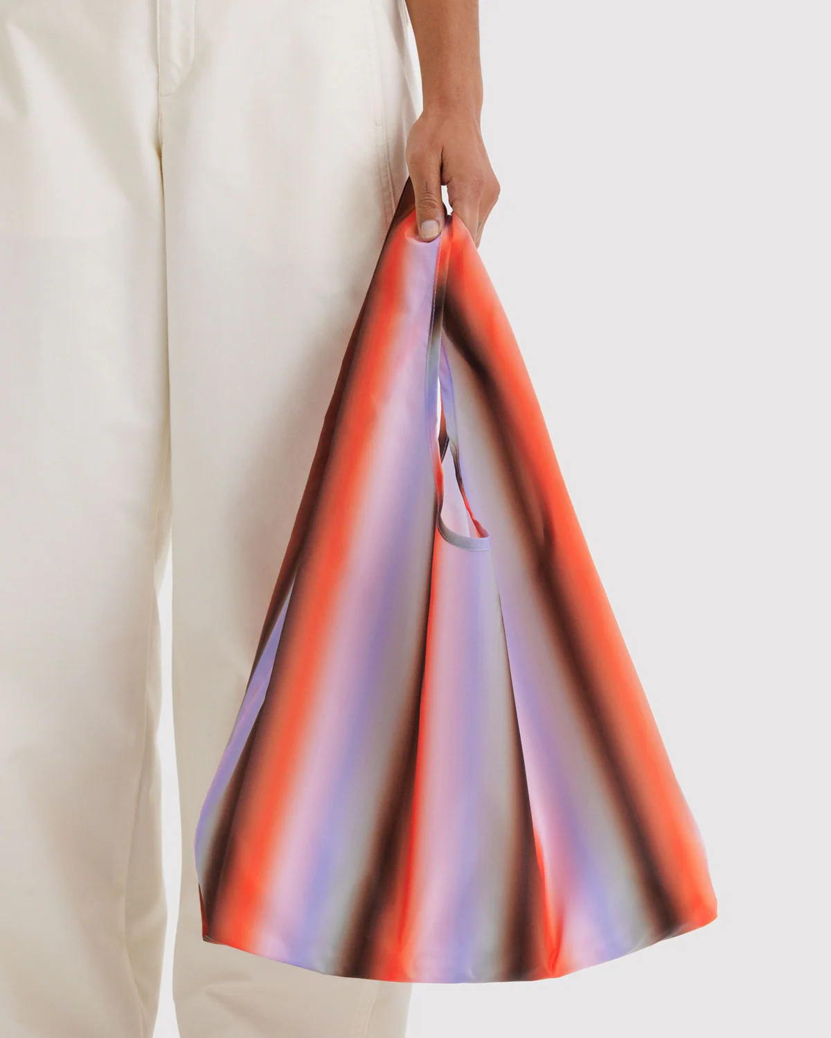 Standard Baggu - Gradient Stripe Poppy & Lilac - Image 2