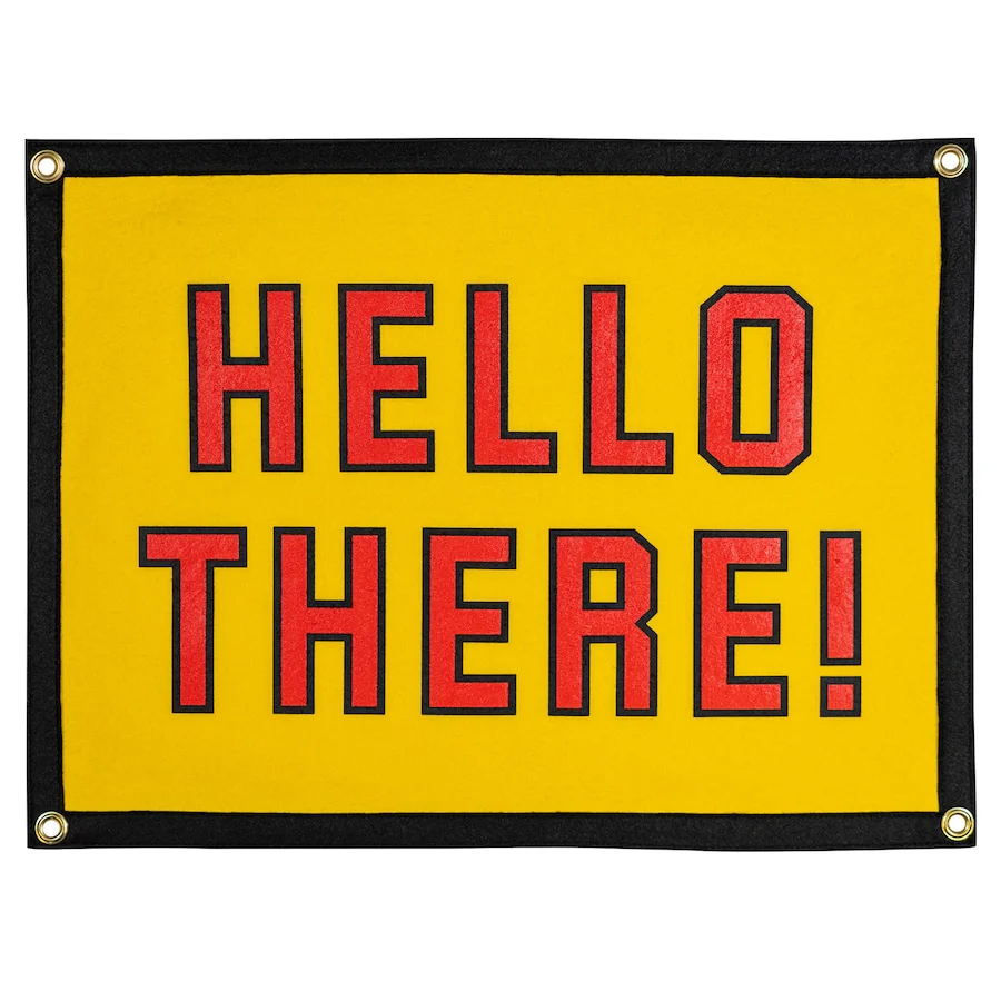Star Wars Hello There Camp Flag