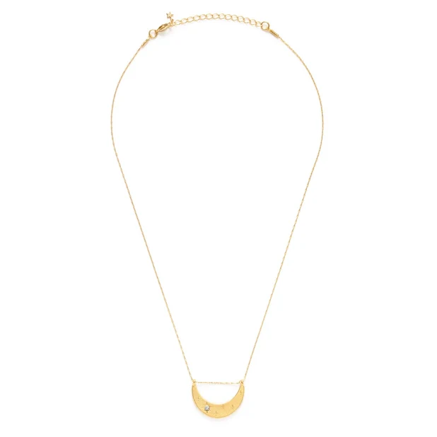 Starlight Crescent Necklace - Image 2