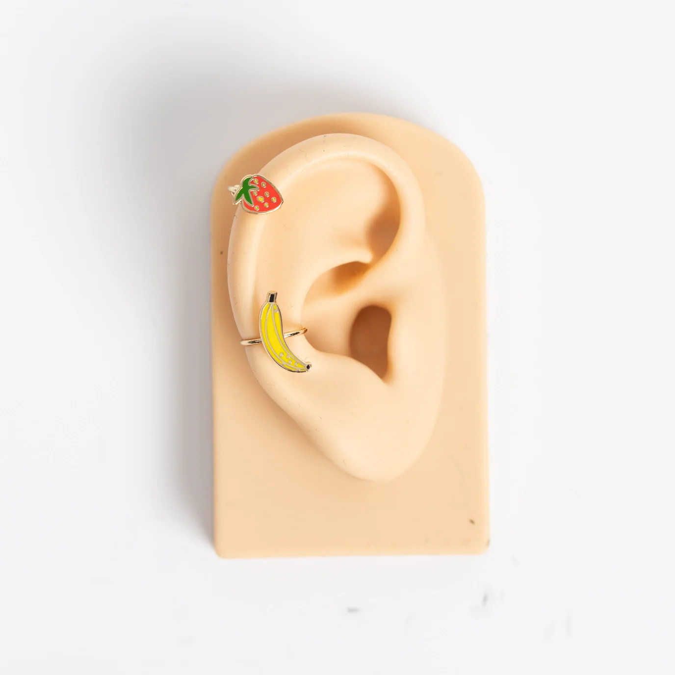 Strawberry & Banana Ear Cuffs - Image 2