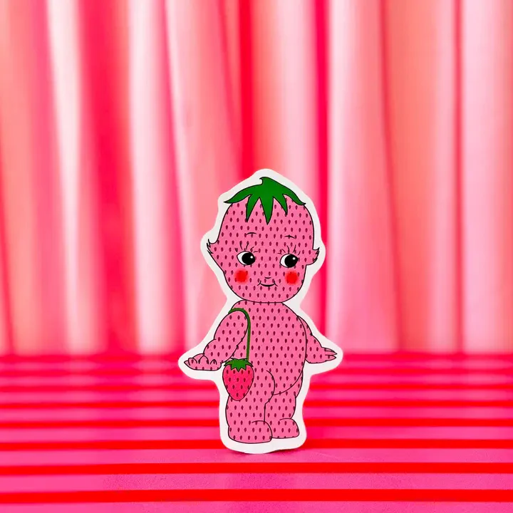 Strawberry Kewpie Sticker