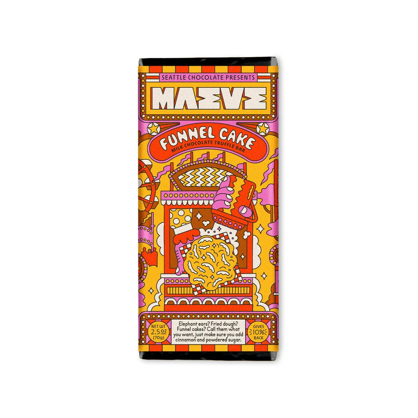 Summer Funnel Cake Truffle Bar