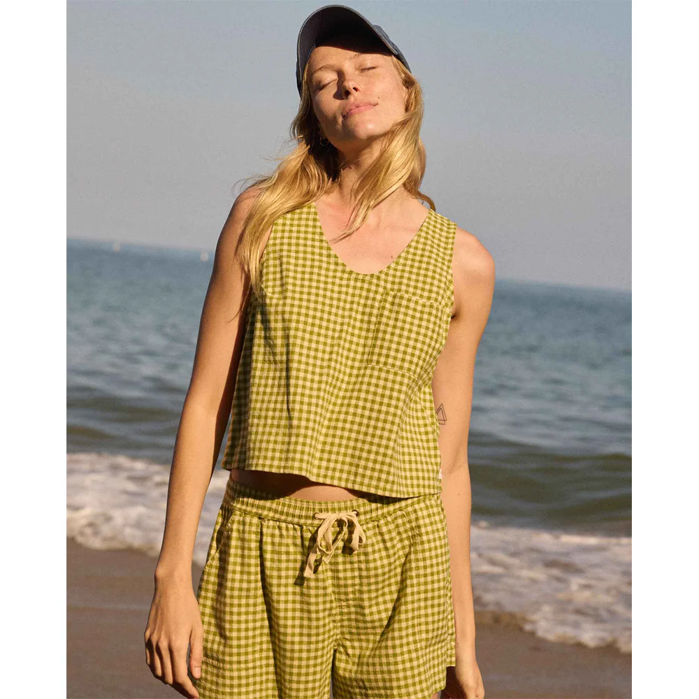Taj Hemp Button Back Tank - Image 6