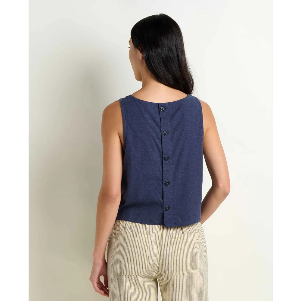 Taj Hemp Button Back Tank - Image 9