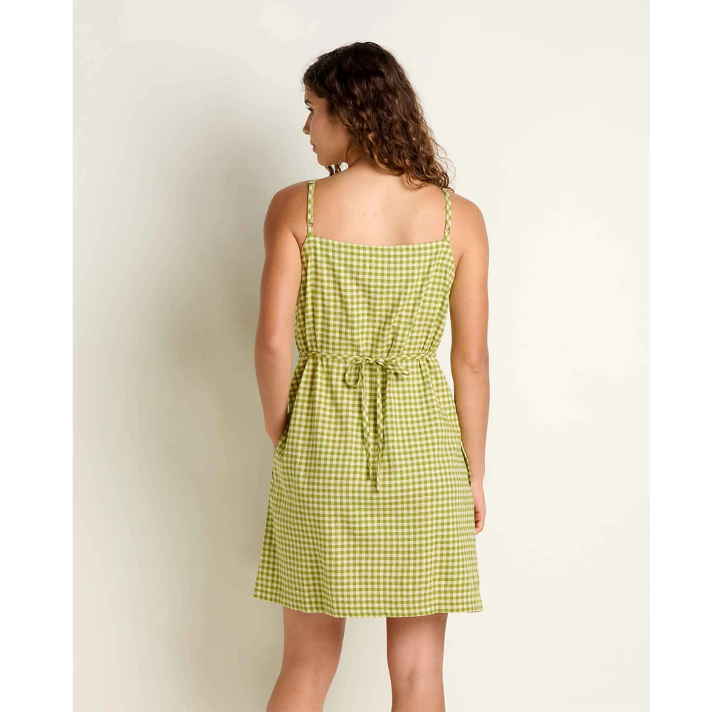 Taj Hemp Tank Dress - Woodbine - Image 2